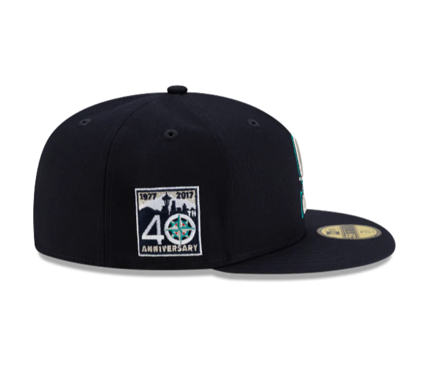 Seattle Mariners All Navy 40Th Anniversary 59FIFTY Fitted - Image 7