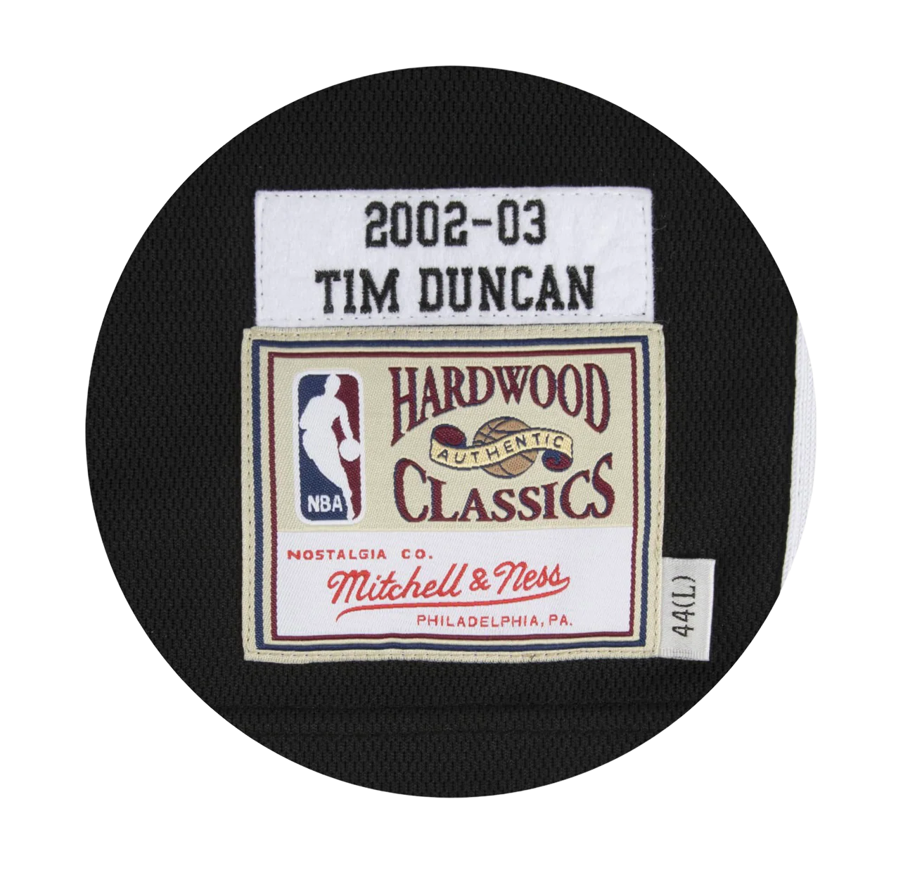 San Antonio Spurs 02-03 Duncan Exclusive Jersey - Image 3