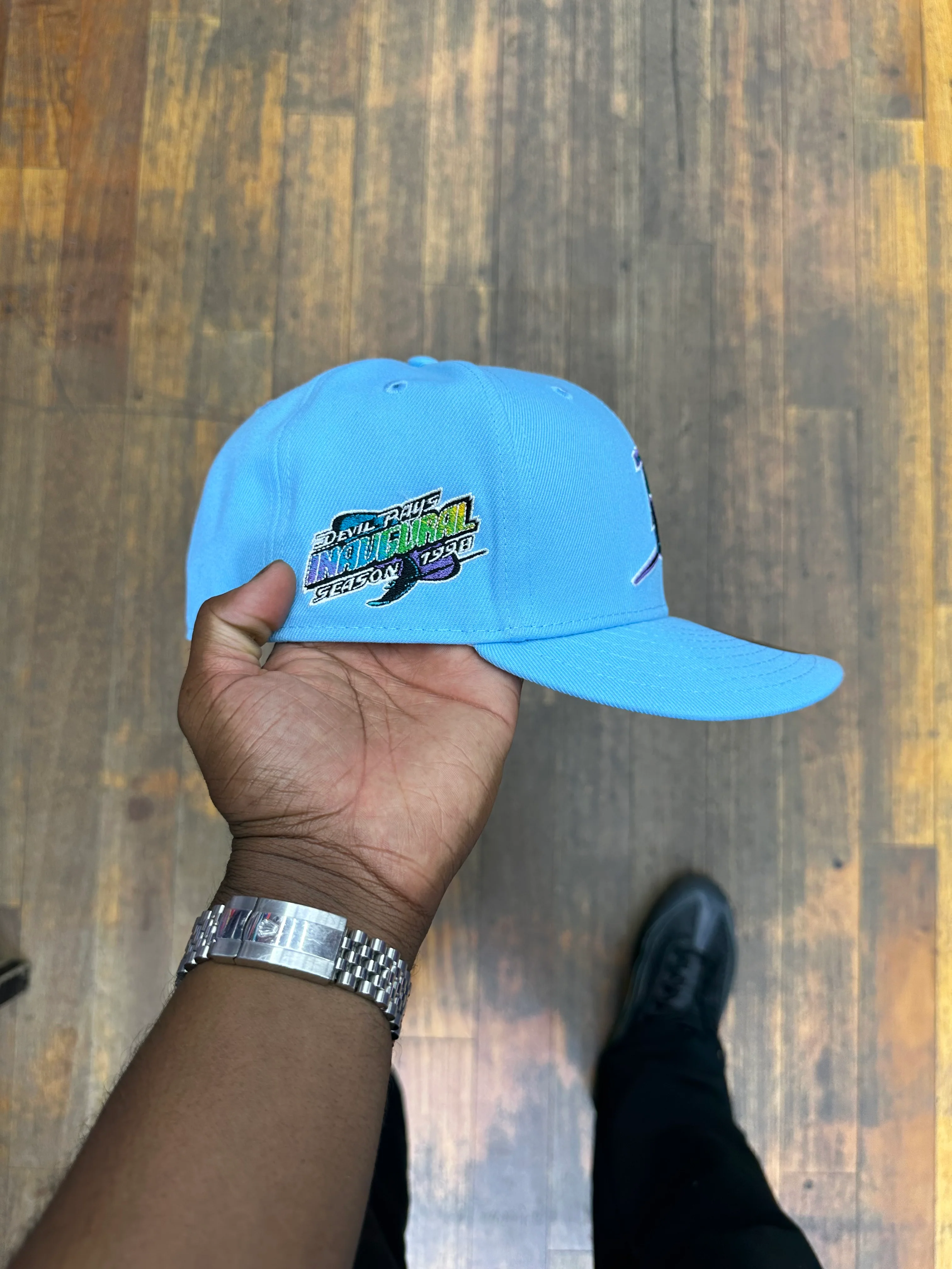 Tampa Bay Rays All Sky Blue Inaugural 1998 - Image 6