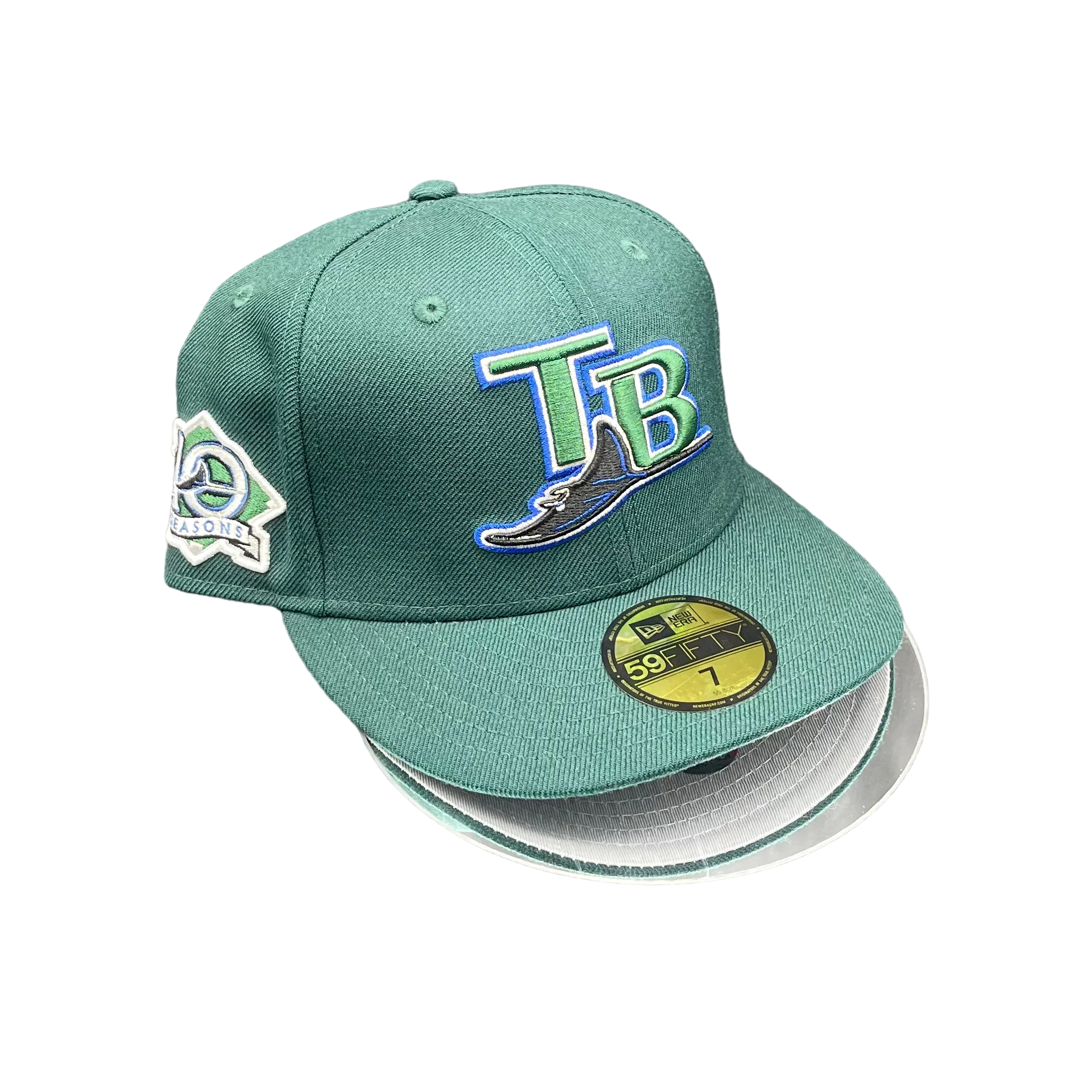 Tampa Bay Rays Green Grey UV 10 SEASONS - Image 3