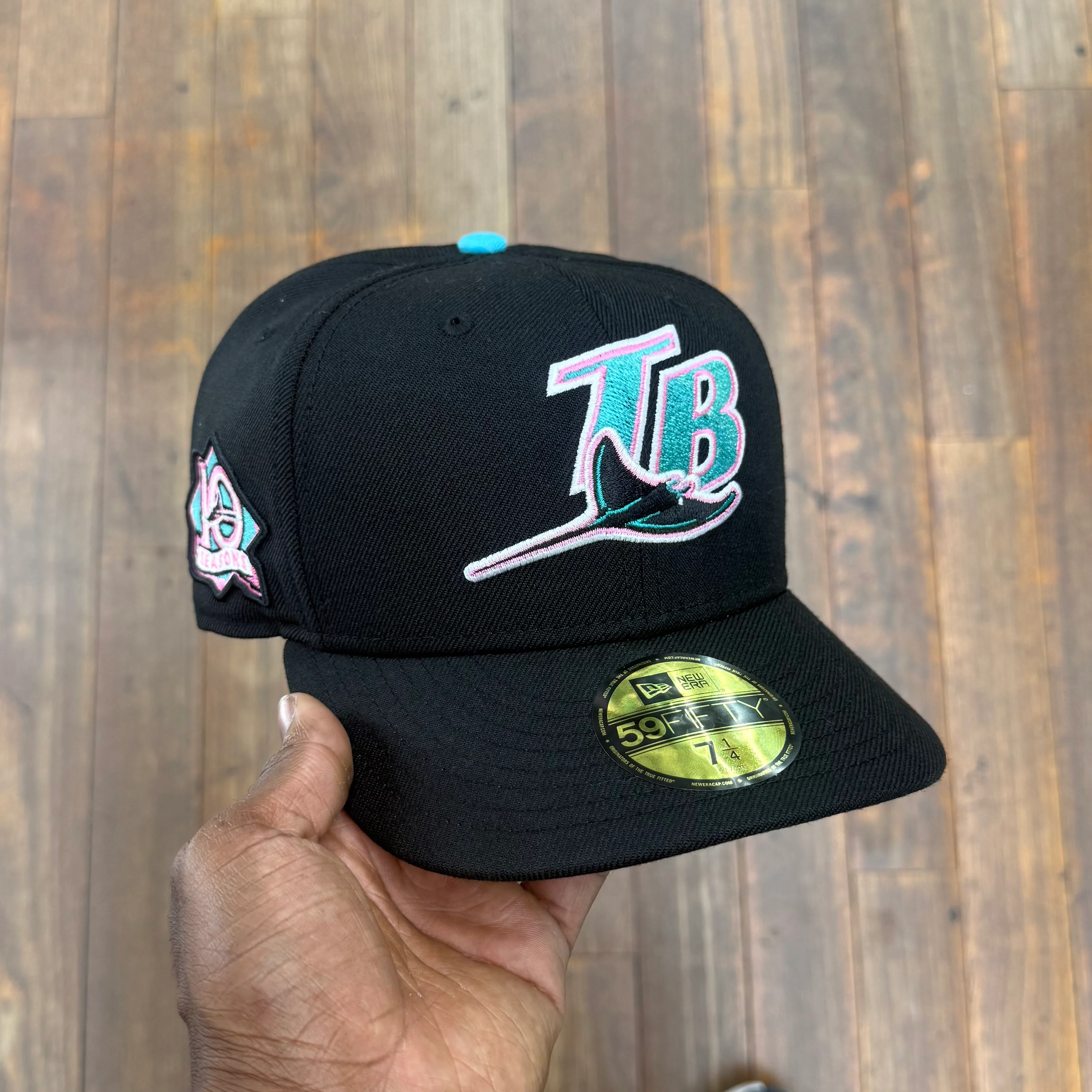 Tampa Bay Rays Black South Beach 10 Seasons Grey UV - Image 9