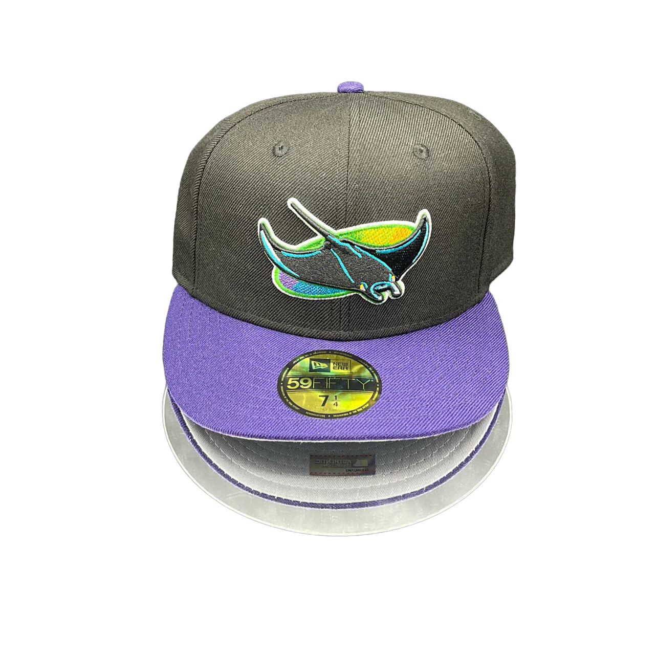 TB. RAYS STING RAY 2T BLACK+PURPLE GREY UV
