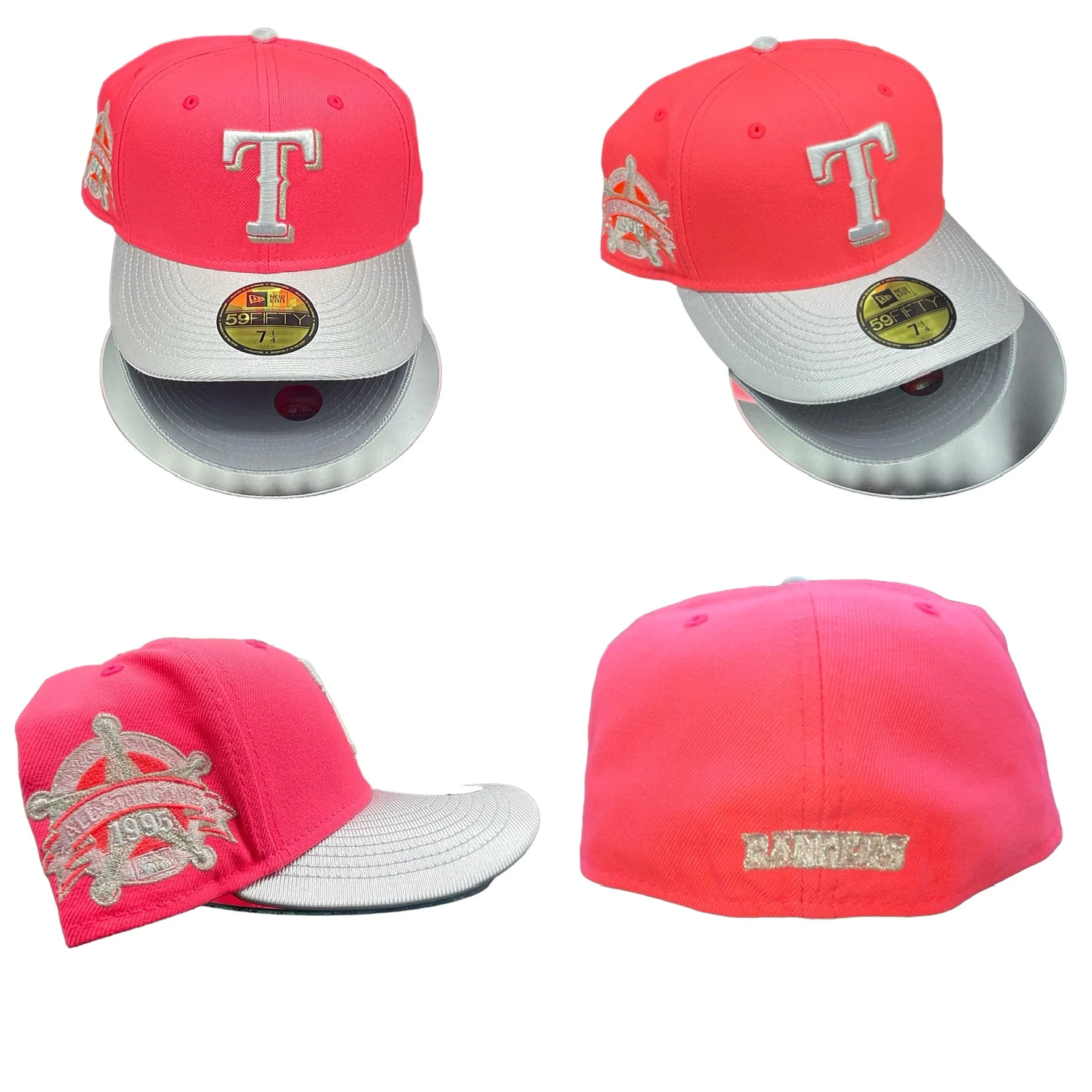 TEXAS RANGERS PINK METALLIC GREY UV - Image 2