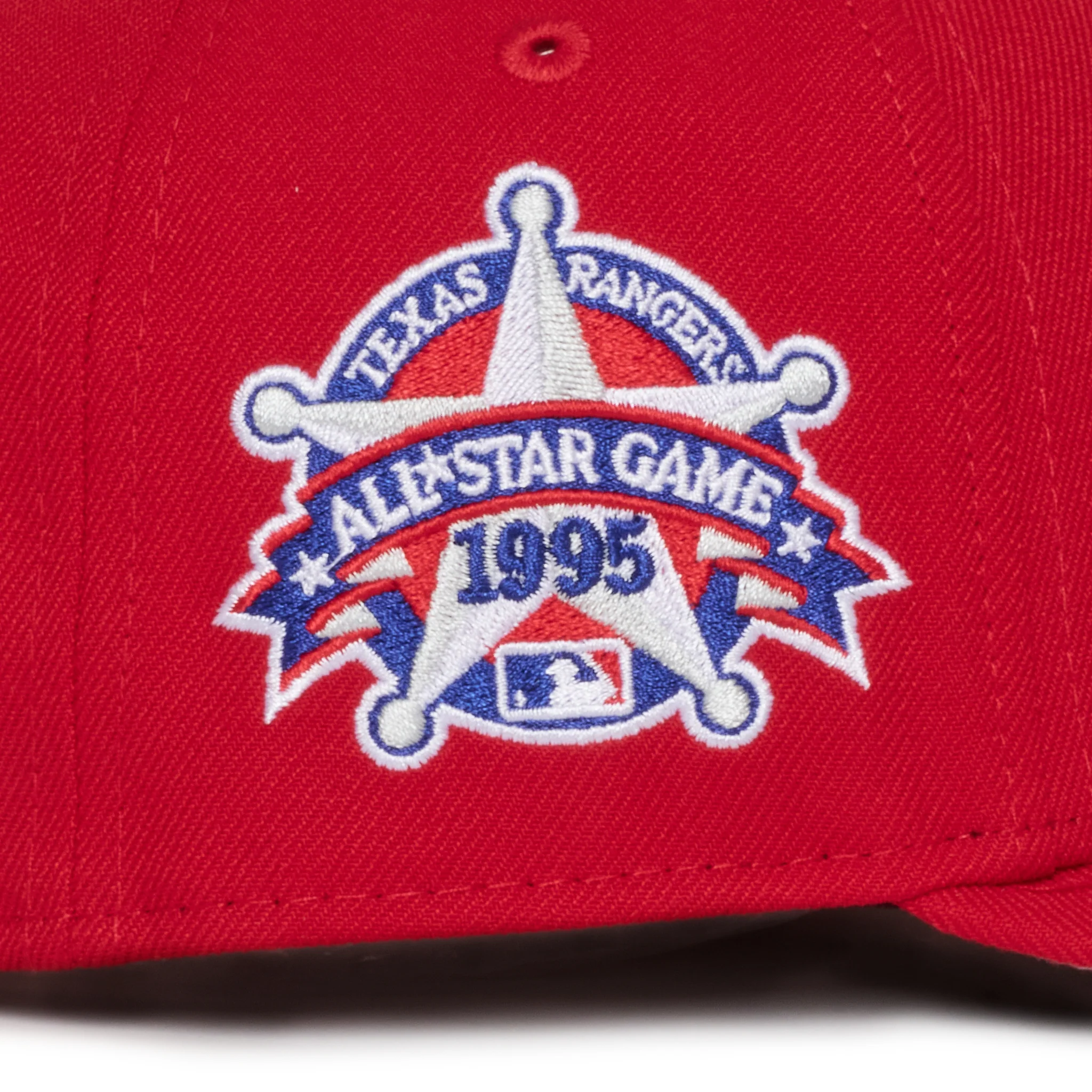 Texas Rangers All Red 950 AFrame 1995 ASG  Snap Back - Image 3