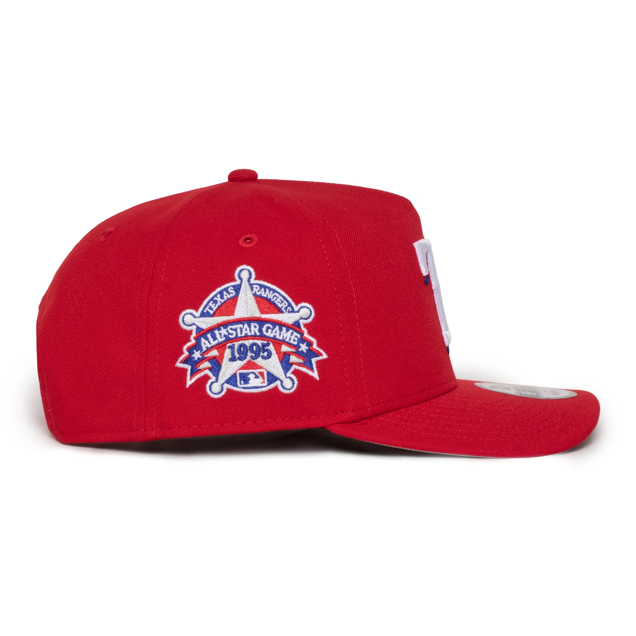 Texas Rangers All Red 950 AFrame 1995 ASG  Snap Back - Image 4