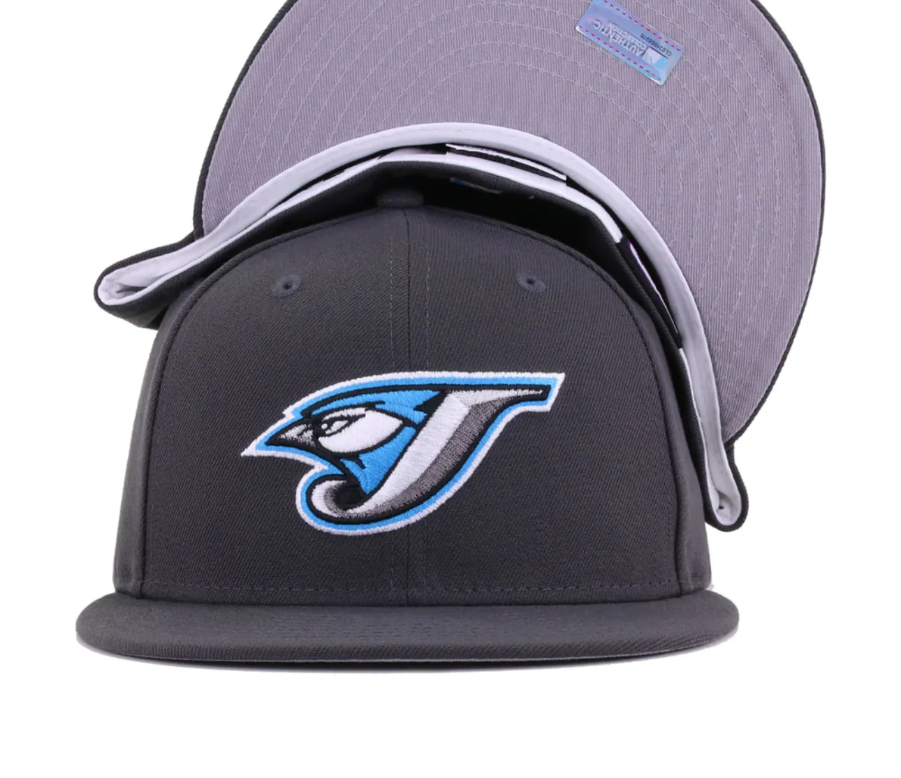Toronto Blue Jays All Charcoal Grey w/ Grey UV NO PATCH - Image 3