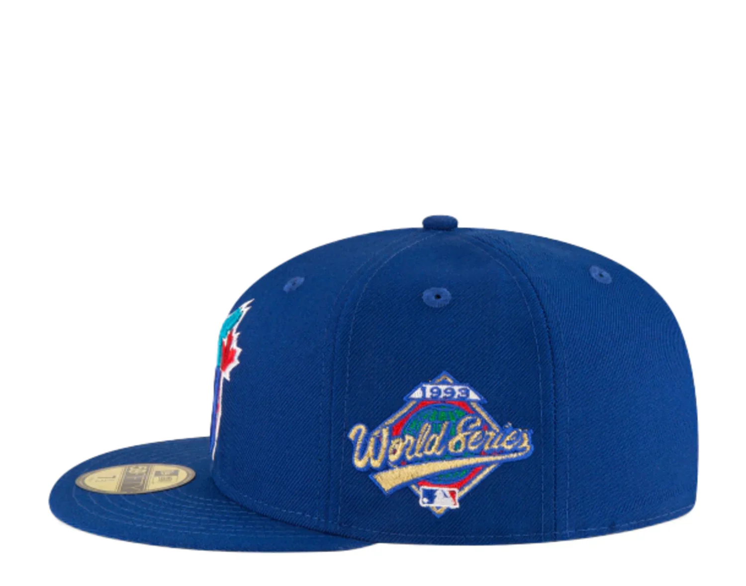 Toronto Blue Jay’s Royal Blue Fitted 1993 World Series Green UV - Image 6