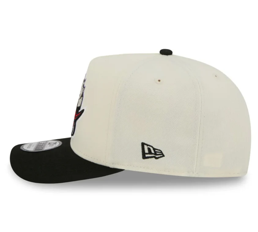 Toronto Raptors HWC Chrome White 9FIFTY A-Frame Snapback - Image 4