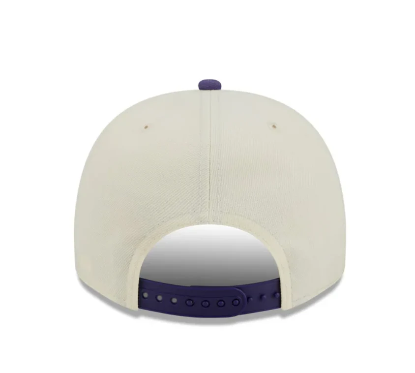 Utah Jazz HWC Chrome White 9FIFTY A-Frame Snapback - Image 6