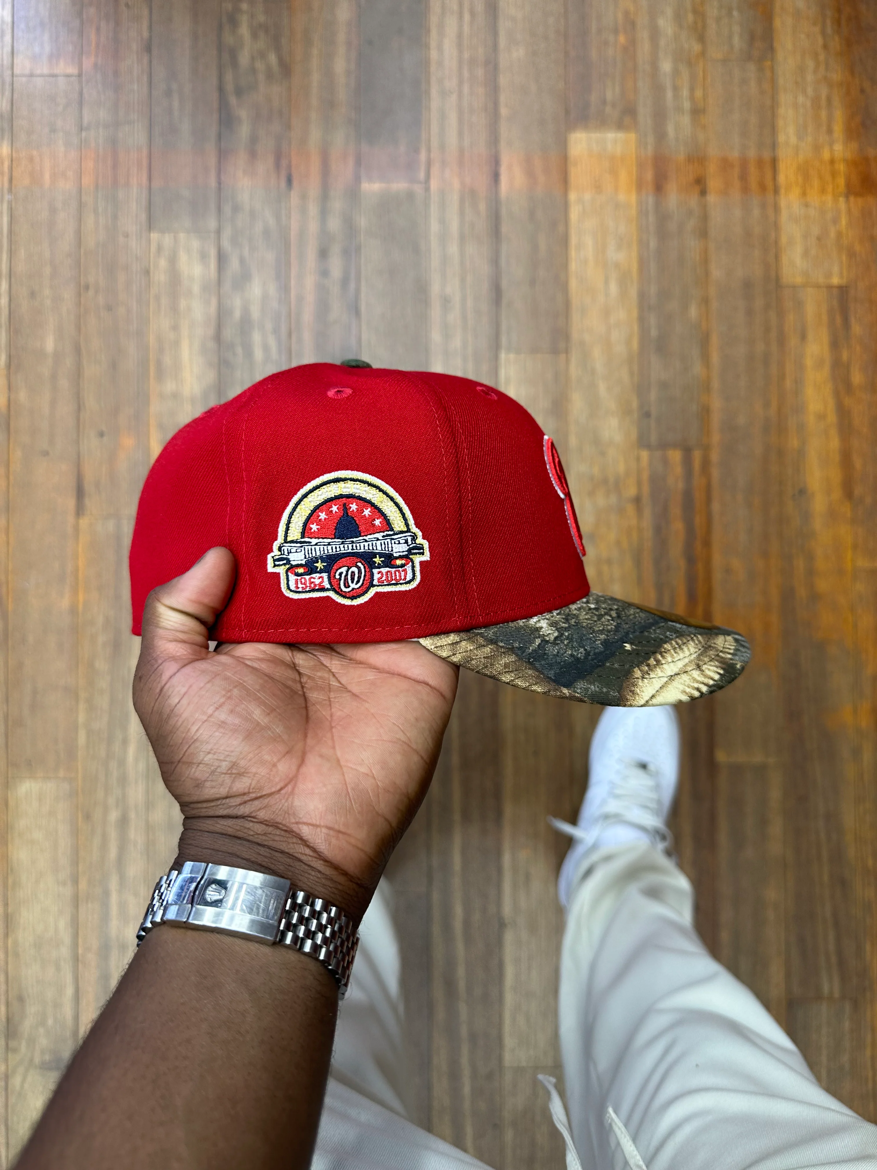 Washington Nationals Red & Real Tree Stadium Patch - Image 6